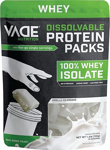 Vade Nutrition  Cuencos de proteínas disolubles 100 Aislamiento de suero de leche en polvo de proteína de ingeniería de precisión para el camino 1 disponible en Yaxa Guatemala