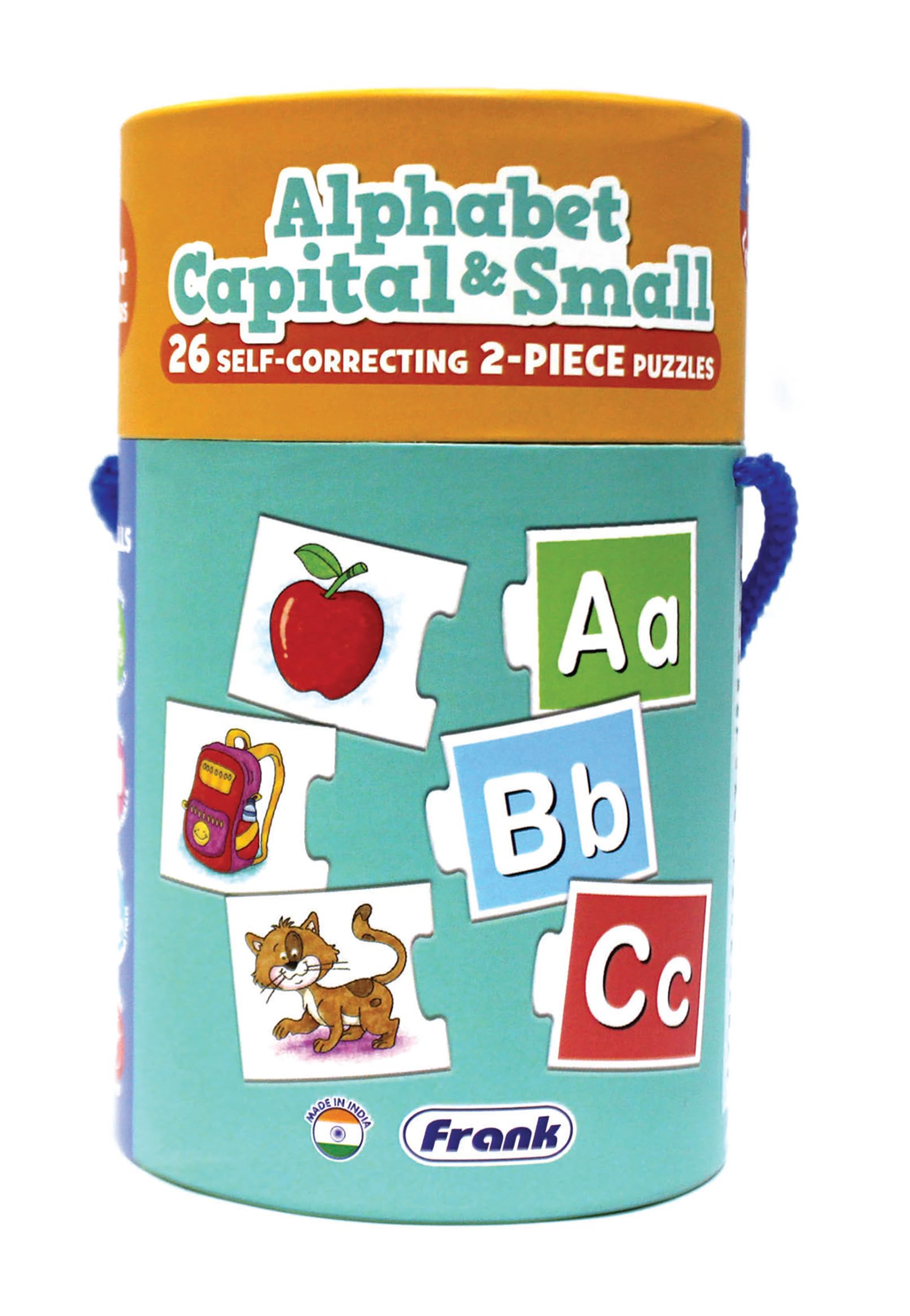 See full amazon price history chart for Frank Alphabet Capital & Small - Cylindrical Jigsaw Puzzle for Kids 2 Years and Above -Fun, Challenging & Educational Brain Booster Games -15803 Frank Alphabet Capital & Small - Cylindrical Jigsaw Puzzle for Kids 2 Years and Above -Fun, Challenging & Educational Brain Booster Games -15803 (B0D3LYWSQP) Amazon Price History, Amazon Price Tracker