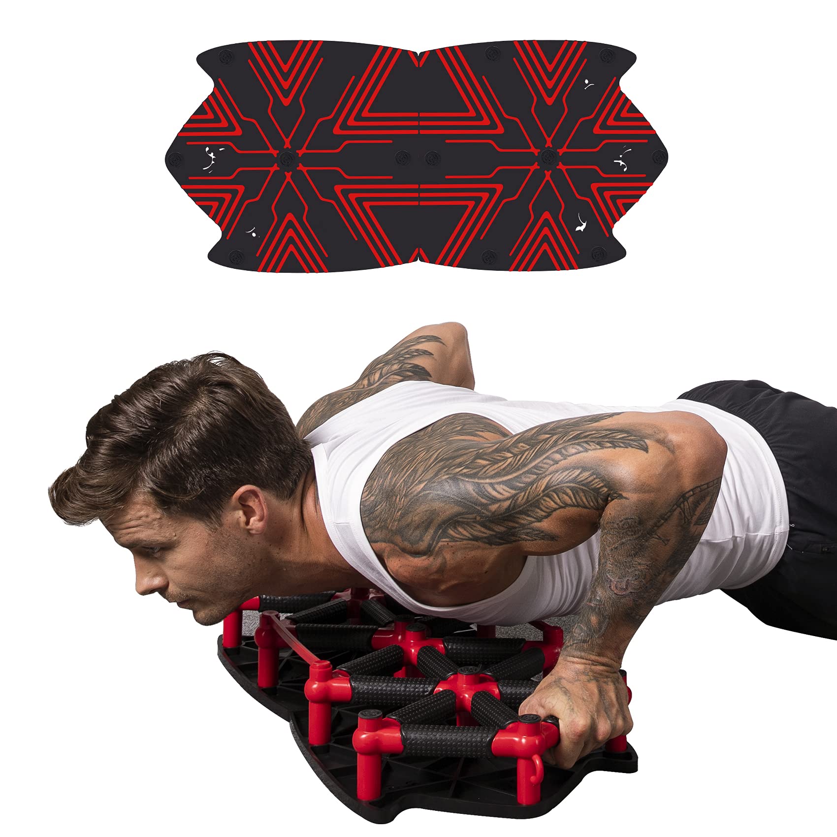 Push Up Board Strength Training Equipment Multi-Function 10-in 1 System Push Up Bar Portable Home Gym Workout Equipment for Men Women