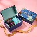 CHAYAM Delightful Brews Value Tea Gift Set with Cup | 12 Assorted Tea Bags & Elegant Gold-Accented Ceramic Kulhad | Tea Hamper for Corporate Gifting | Festive & Birthday Gift | Value Tea Sampler Gift Pack gallery image