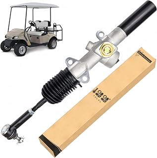 10L0L Golf Cart Steering Gear Box Assembly Let You Experience Smooth and Effortless Driving, Fits for EZGO TXT 2001-UP Golf Carts 70602G01 70964G01 70964G02