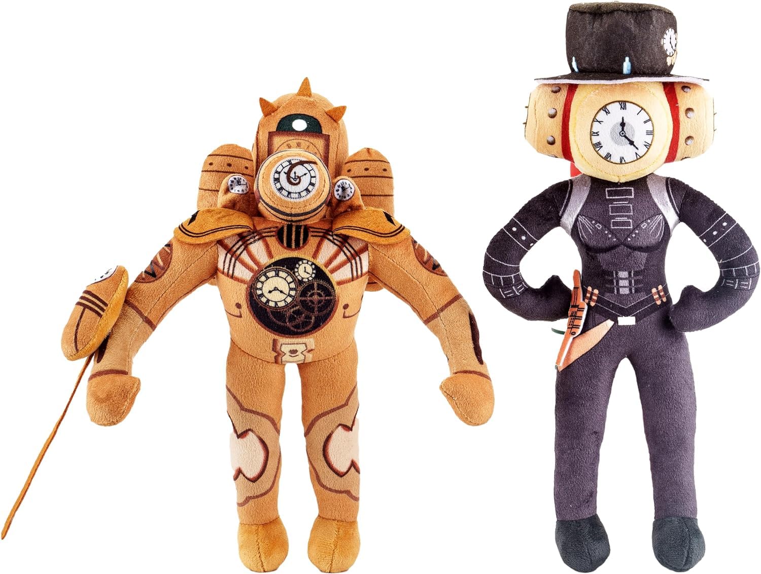 Amazon.co.jp: BUYMENOW トイレマン ぬいぐるみ - 2個セット クロック