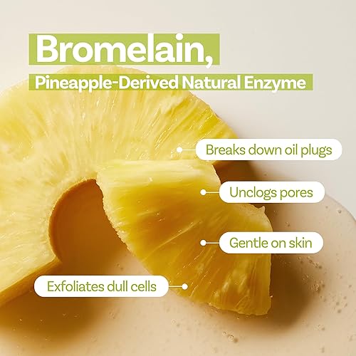 Miniatura 3 de Bromelain Blackhead Clear Pad  Removedor de puntos negros hidratante, almohadillas de limpieza facial minimizadoras de poros con pantenol y 6