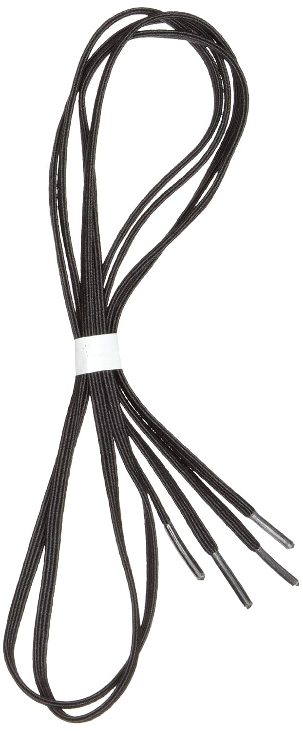 black elastic laces