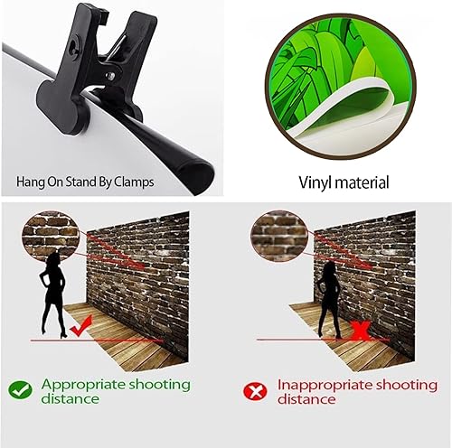 Miniatura 6 de Christmas Hot Cocoa Backdrop for Photography - Candy Shop Scepter & Tree Decor Background - Winter Xmas Party Decoration, 7x5ft