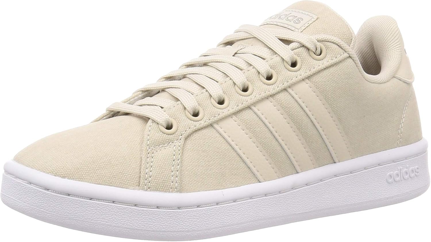 adidas Womens Grand Court Shoes, Color: Ftwr White/Platin Met./Ftwr White,  Size: 39 1/3 EU: Buy Online at Best Price in Egypt - Souq is now Amazon.eg
