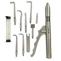 Vista 1 de Cynamed Juego de 11 quitacoronas automático dental removedor de puente, removedor de corona y puente automático dental