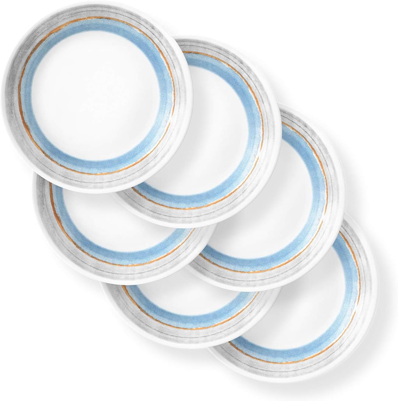 Corelle Chip Resistant Dinnerware Set, 6Piece, Elemental