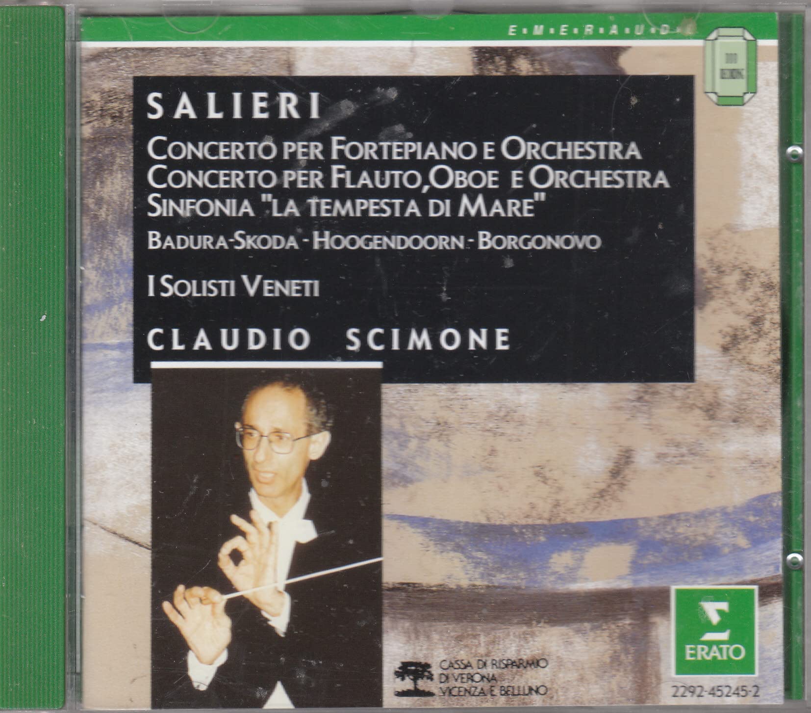 Piano Concerto [Audio CD] Salieri; Scimone and I Solisti Veneti