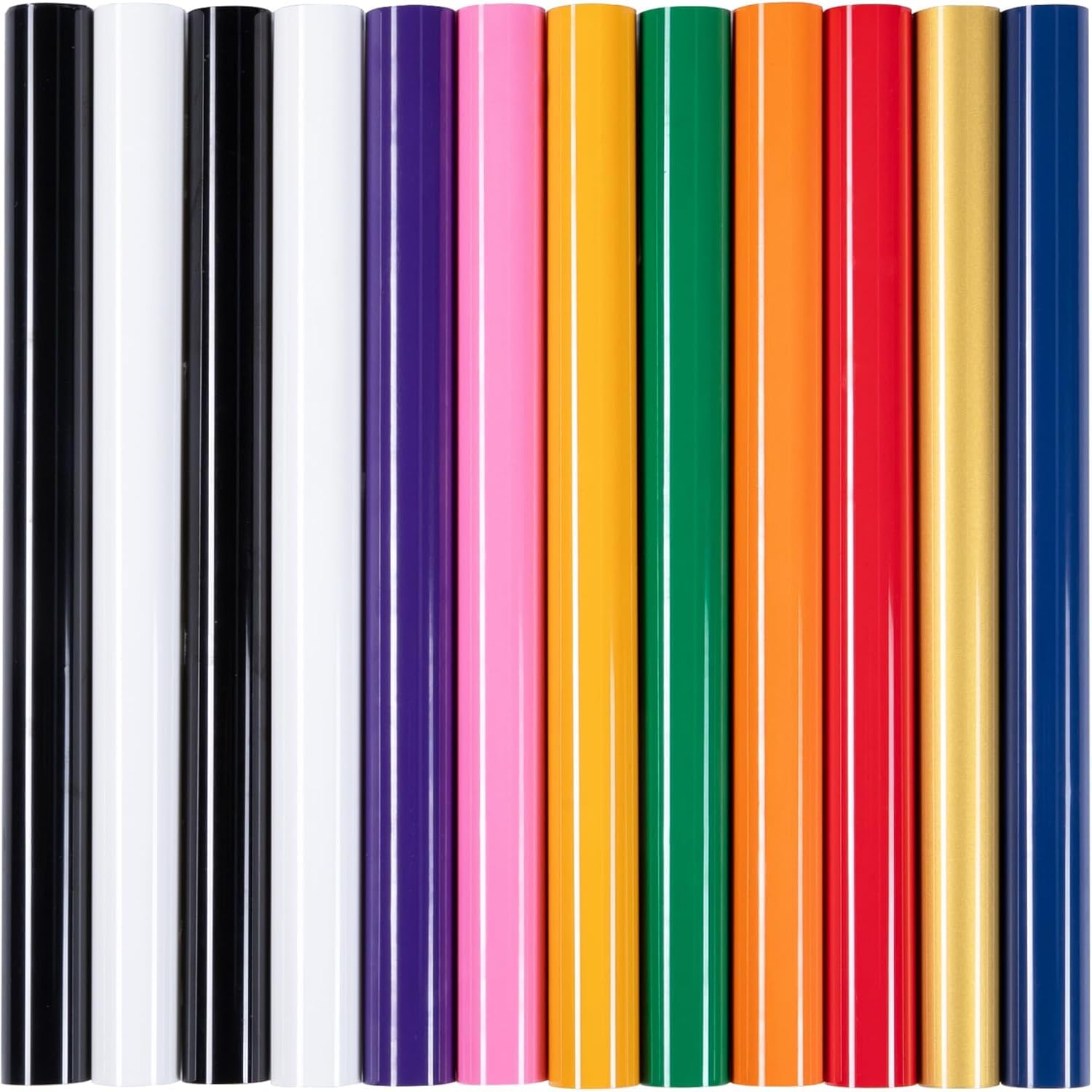 HTVRONT Plotterfolie Textil - Flexfolie Plotter Textil Sheets für T-Shirts