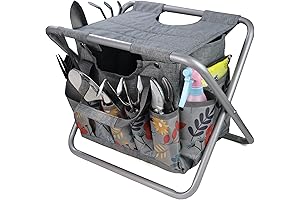 MDSTOP Folding Solar Stools: Your All-in-One Gardening and Outdoor Companion