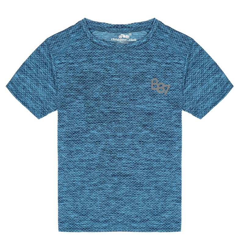 Image of chopper club Boys (5-14 Yrs) Sports T Shirts in Quick Dry Fabric Regular Fit Moisture Wicking Polyester Pack of Tees