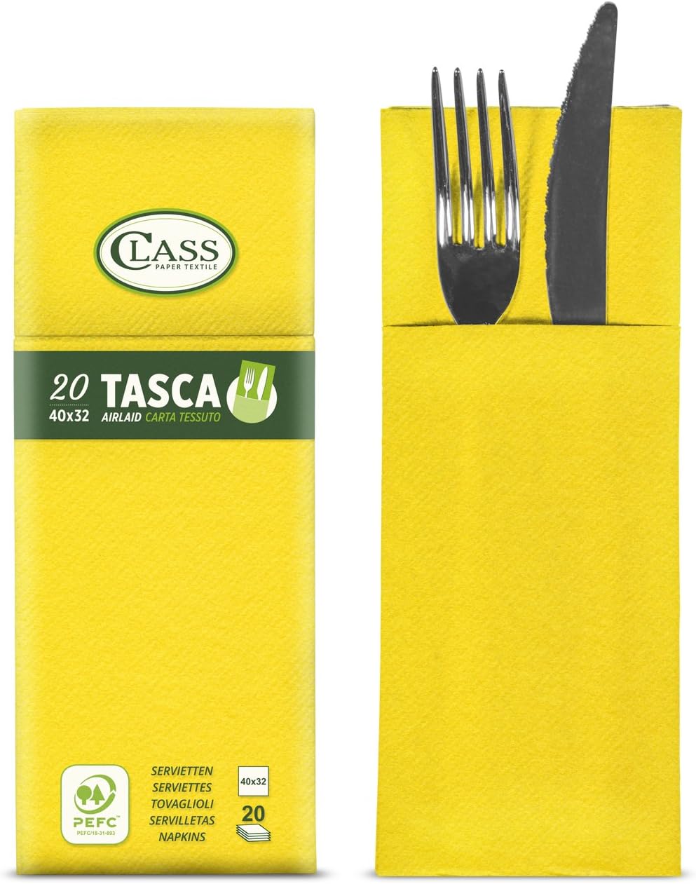 Airlaid Cutlery Napkins 39 X 40 Cm 50/1 - VZ 0800