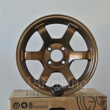 4 PCS ROTA WHEELS GRID CONCAVE 15x7 PCD4X100 OFFSET20 HB67.1 FULLROYALSPORTBRONZE