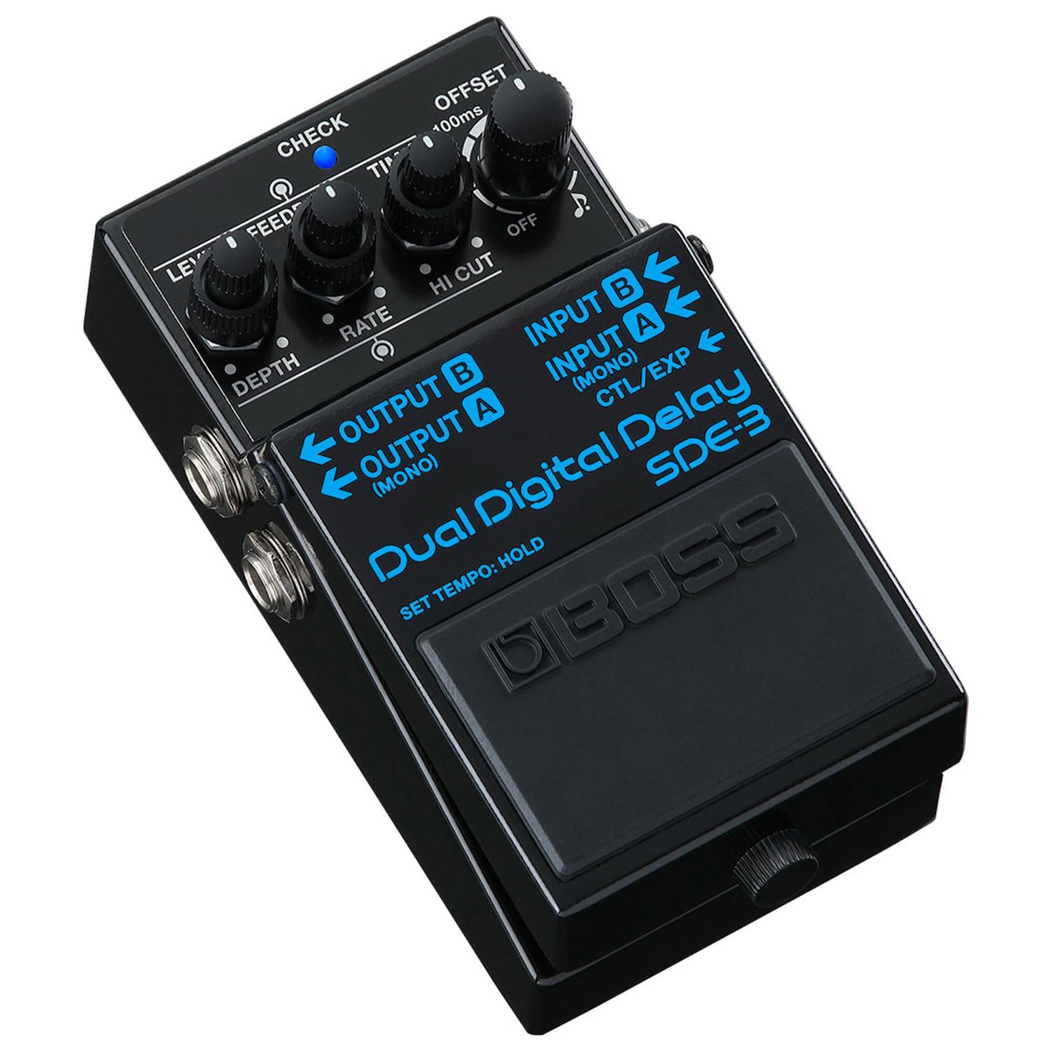 Boss SDE-3 Digital Dual Delay urządzenie efektowe z kablem keepdrum jack