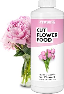 Cut Flower Food, Liquid Nutrients to Keep Flowers Fresh Longer, 32 oz (1 Quart)