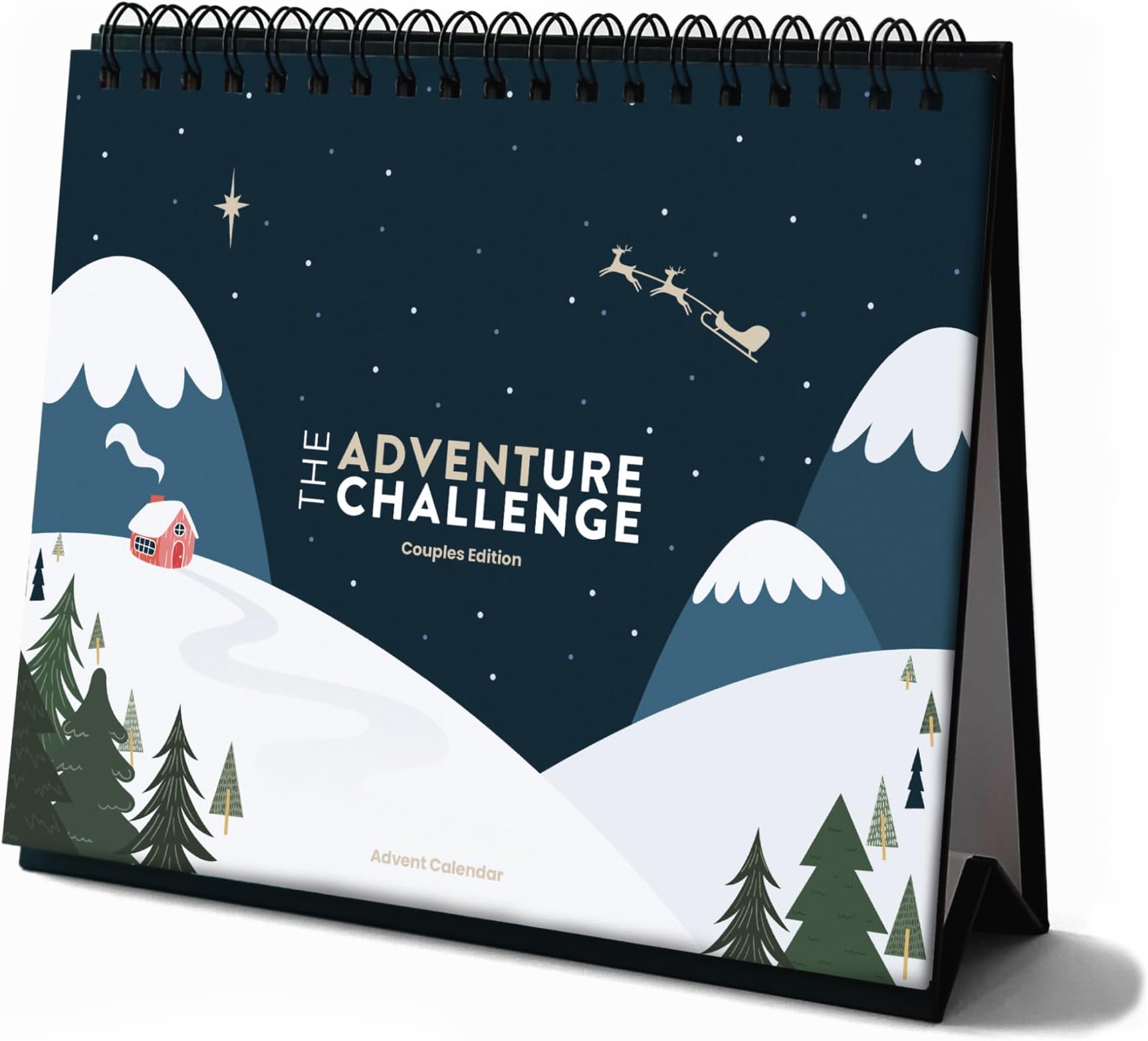 The Adventure ChallengeCouples Advent(ure) Calendar 2023, 12 Scratch-Off Holiday Season Adventures for Couples, Christmas Advent Calendar 2023, Perfect Holiday Gift