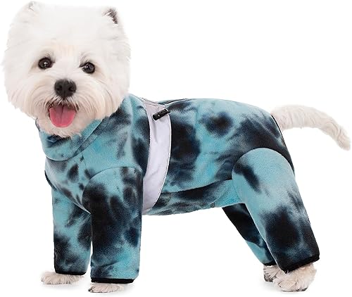Abrigos de forro polar para perros pequeños y medianos, chaqueta de invierno, suéter, chaleco, mameluco, ropa cálida de cuatro patas, pijama