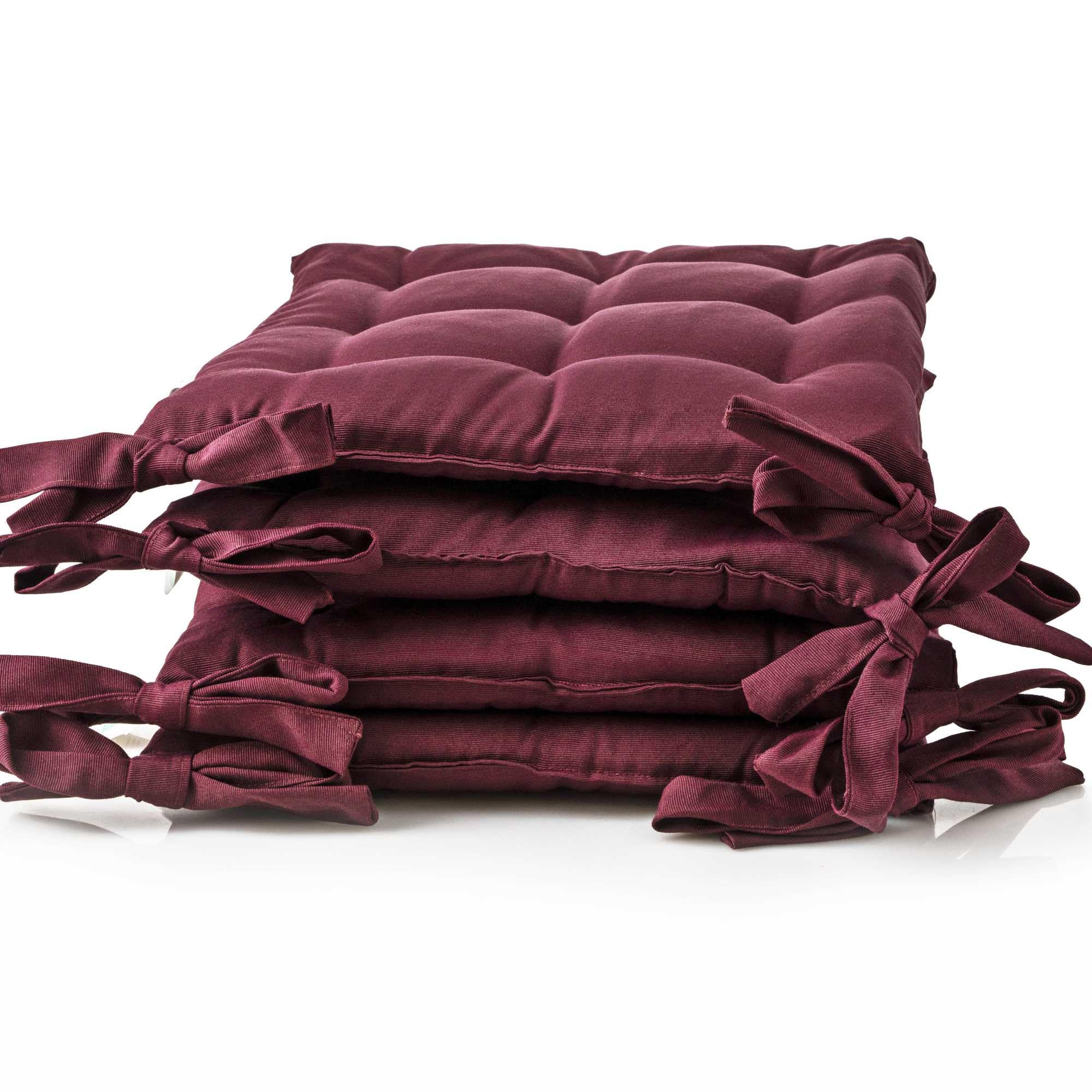 CUSCINI PER SEDUTA DA ESTERNO GIARDINO 6 PZ. ECRU