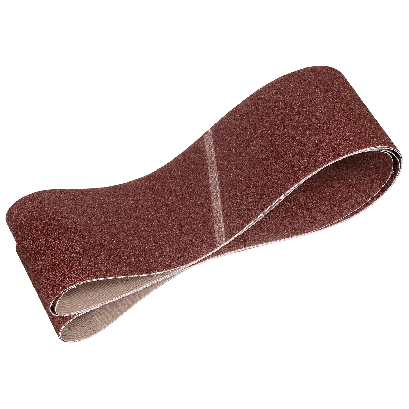 QUARKZMAN 152mm x 2260mm Nastri Abrasivi, 4Pz 60 Grana Carta Vetrata per Levigatrice Ossido di Allumina Per Lavorazione Legno, Lucidatura Metalli, Affilatura Coltelli