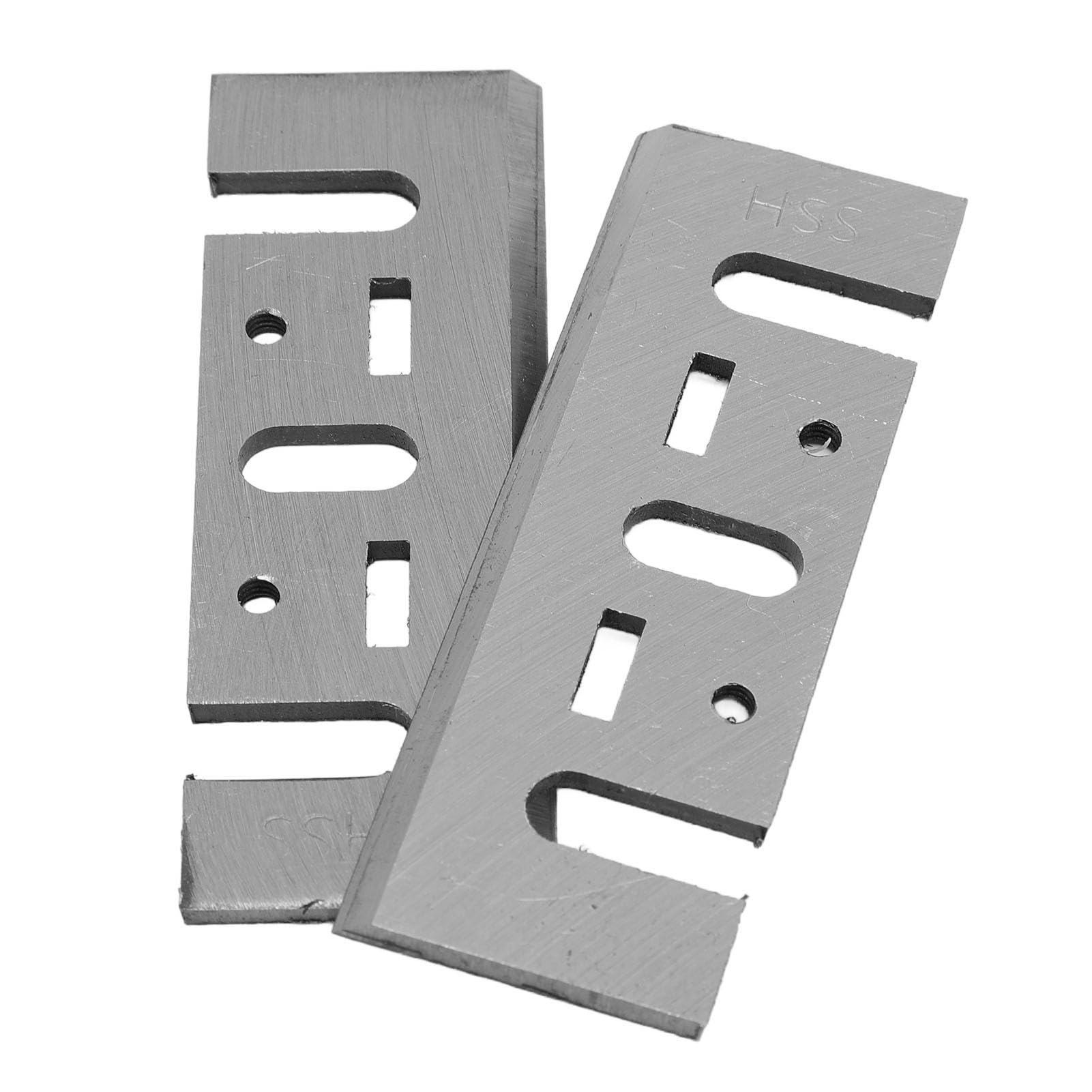 SIXRUN Lame per Piallatrice di Precisione HSS 82 Mm per KP0810 DW677 2 Pezzi Lame Riaffilabili per Professionisti di Falegnameria