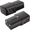 Dual Universal USB Adapter Works for Tomtom Mini USB for Worldwide Power and Travel Between USEUCNAUSNZUK
