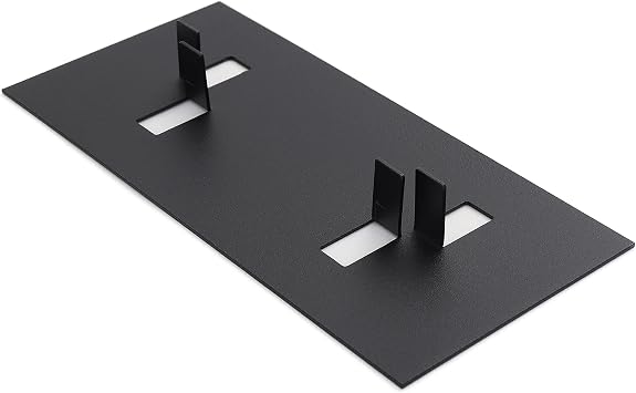 Milltown MerchantsTM Metal Display Stand - Great for Displaying Ceramic Tiles, Plaques, and Warm Glass Art Creations - Portable Stand for Trade Show, Office, or Home 1, Classic Base Stand