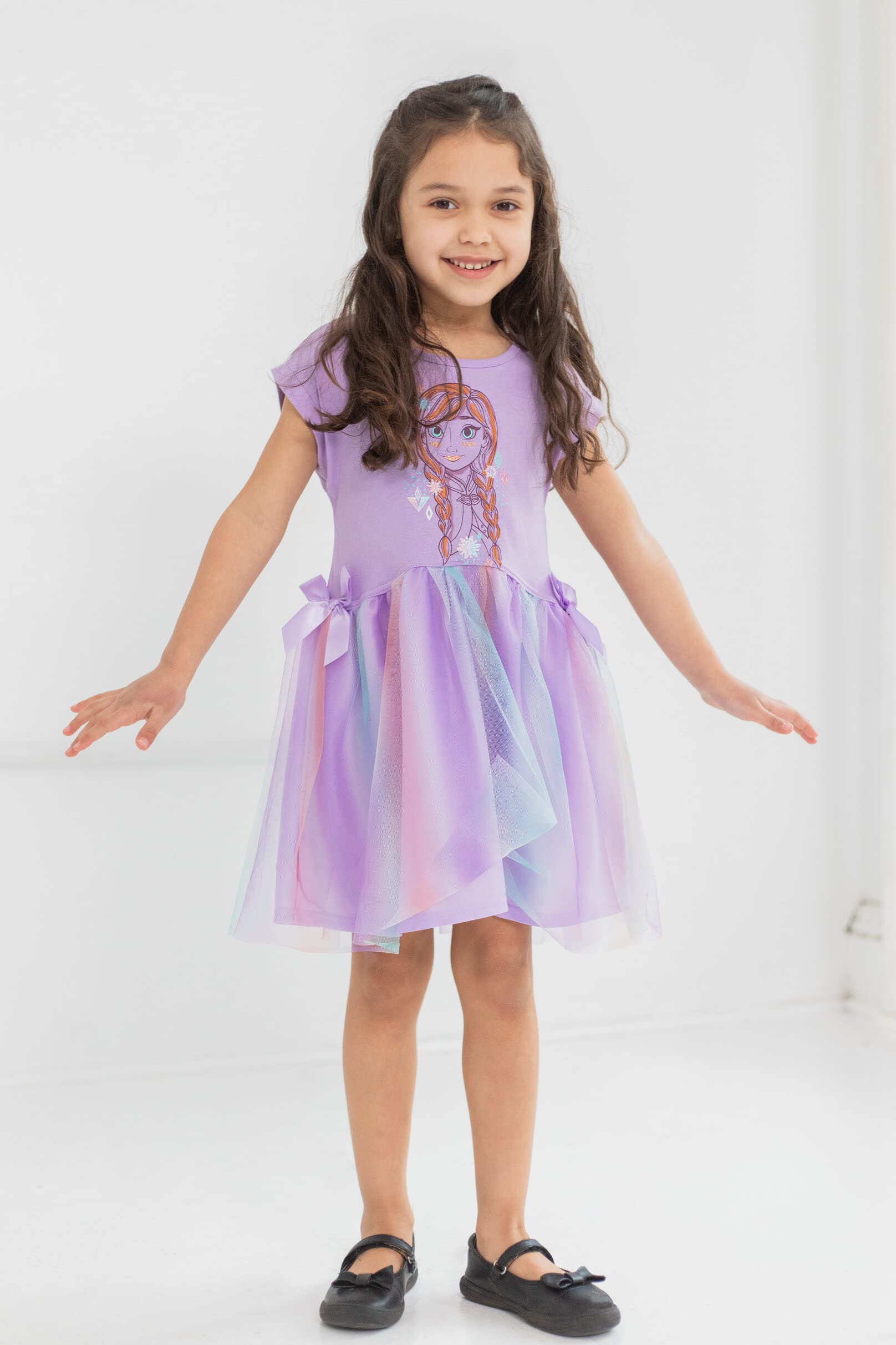 Disney Frozen Minnie Mouse Elsa Prinzessin Anna Mädchen Kleid Kleinkind bis große Kinder