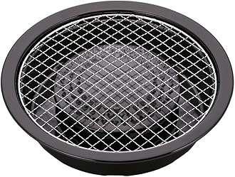 Iwatani Korean Cookware Aburi Stove Top Grill Pan, Black, (CB-P-AM3)