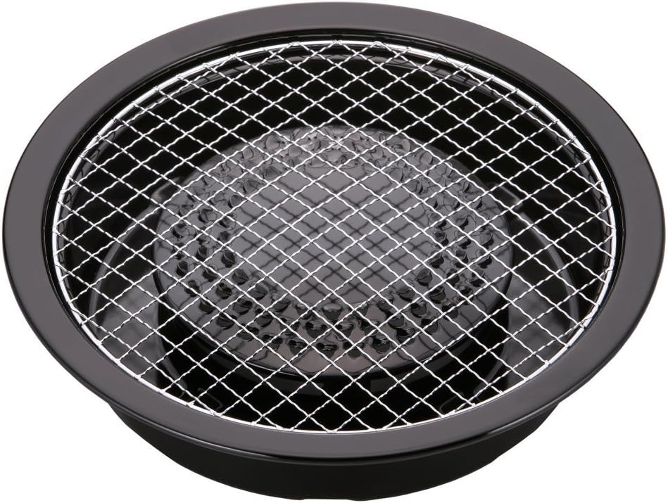 Korean Cookware Aburi Stove Top Grill Pan, Black, (CB-P-AM3)