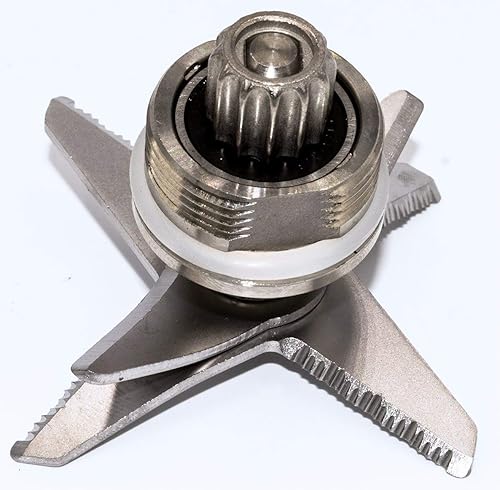 Miniatura 2 de Blendin Reemplazo de acero inoxidable resistente húmedo seco hielo 6 cuchillas ensamblaje, compatible con Vitamix parte 1151, 1152