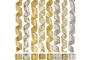 White Gold Christmas Tree Decorations Gold and White Ribbon