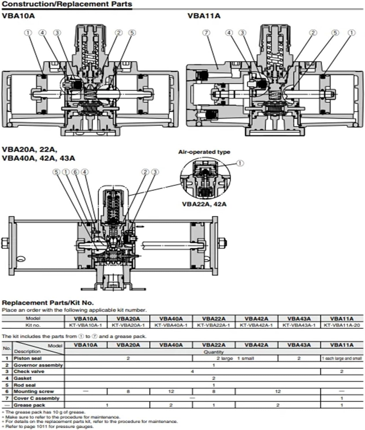 Booster Regulator VBA10A-02 VBA11A-02(VBA10A-02)