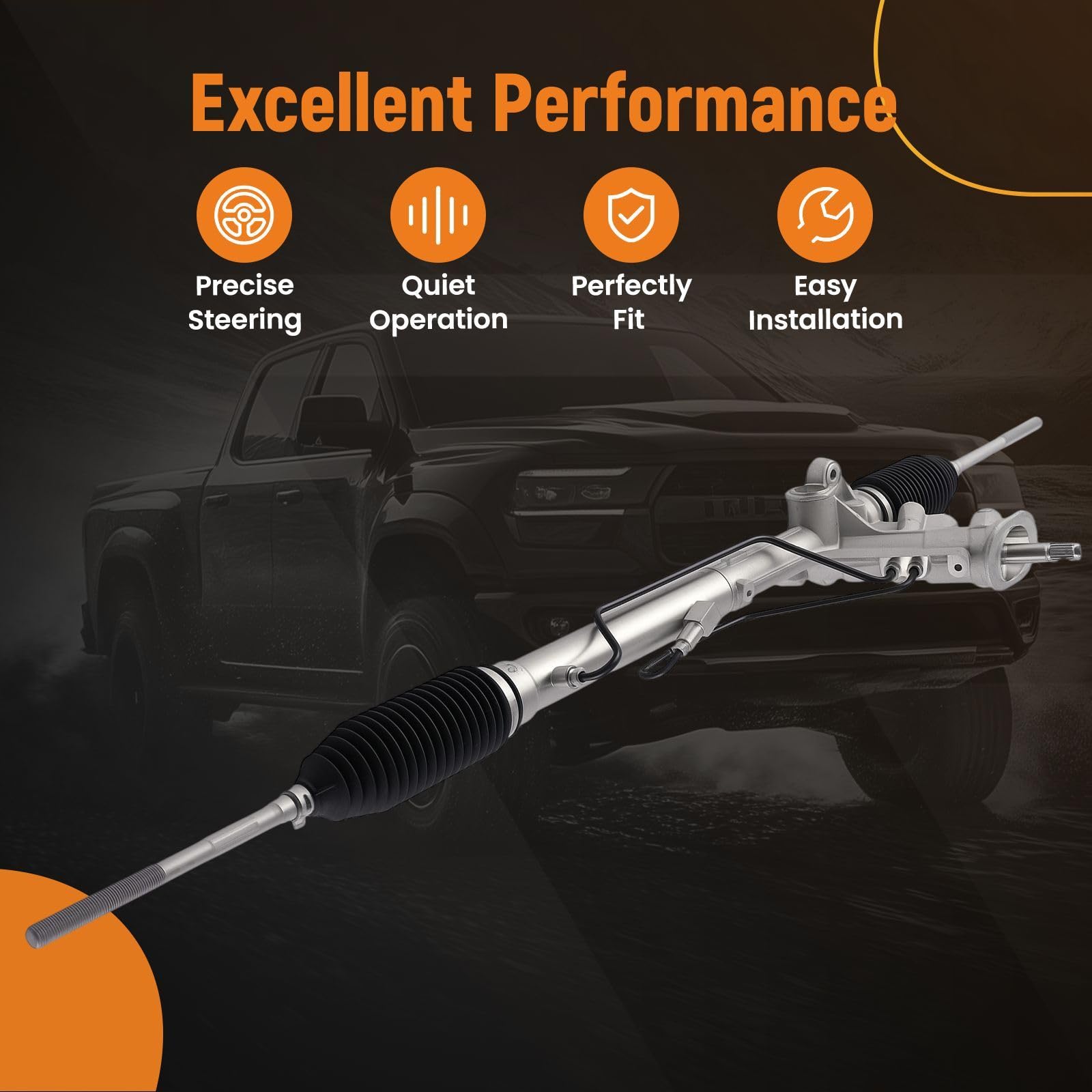 maXpeedingrods Transmisión asistida para Seat, Skoda, VW Polo/Fox/Ibiza/Fabia (1999-2019), 6Q1423051CA, 6Q1423055Q, 6Q1423062F, 6Q1423061S, 6Q1423061SX, 6Q1423061SX, 6Q142303061SX 62FX, 62FX Q1423061N