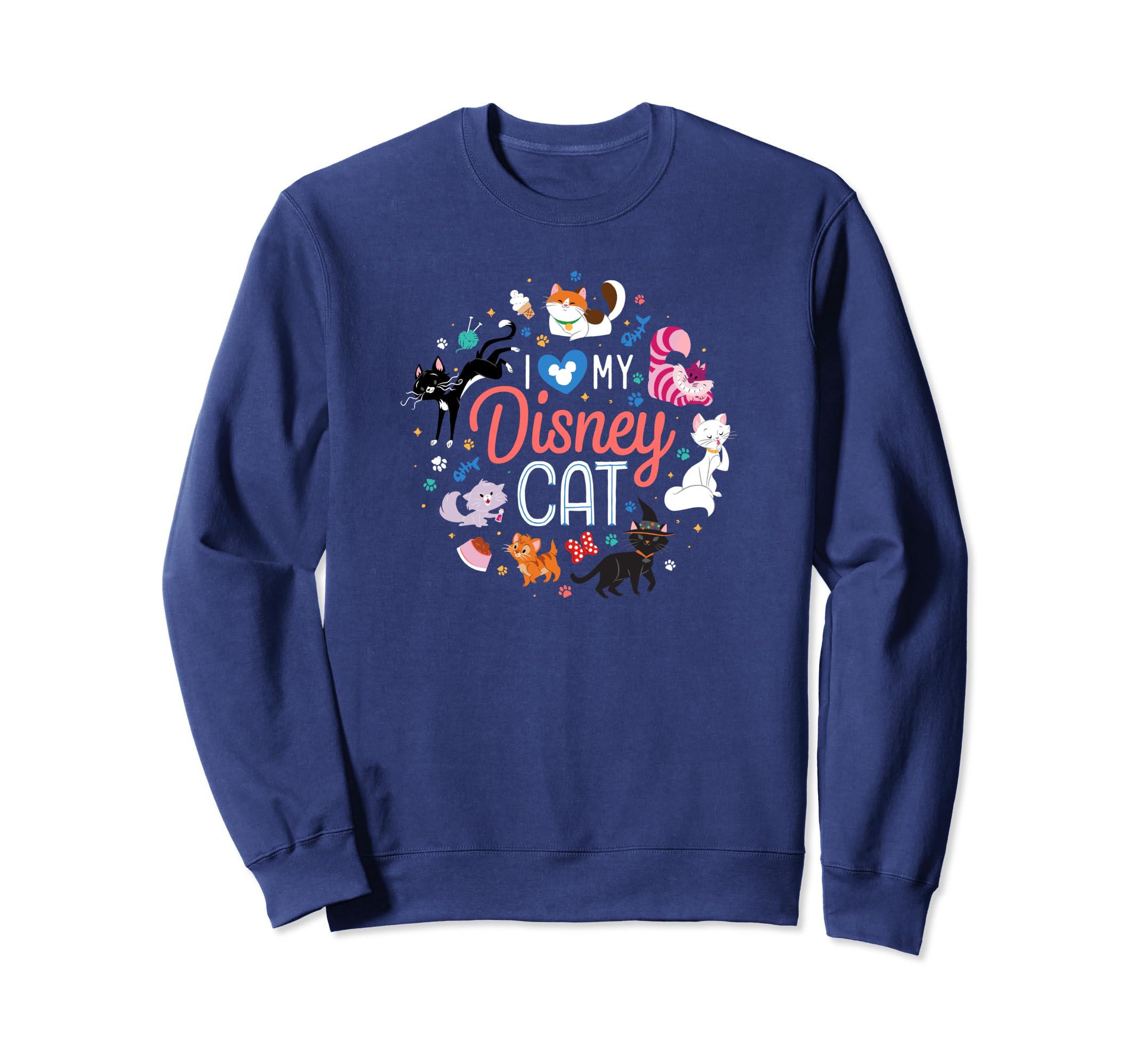 Disney Cats sweatshirt imprimé chat pull pour partager votre amour des félins