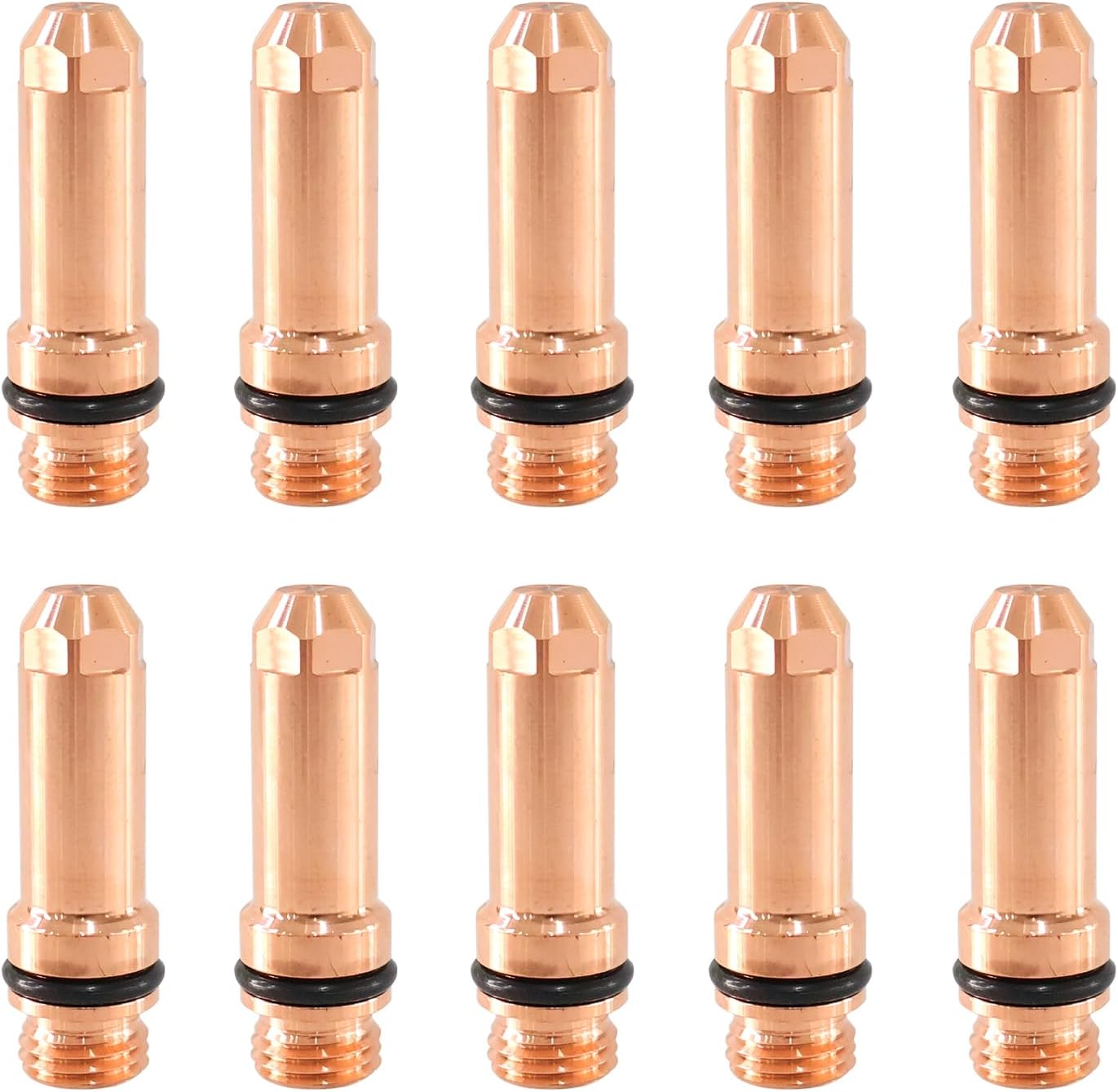 MAUTO 10Pcs 420044 Nozzle Fit 200A Plasma Cutting Torch Consumable