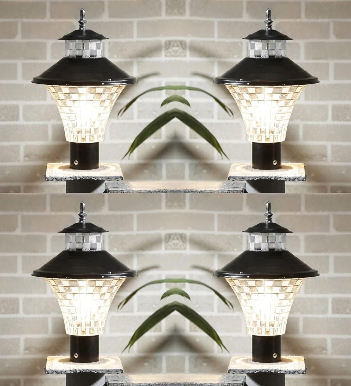 Waterproof Outdoor Gate Light for Home & Garden (Bulbnot Incl.) (Pack of 4)-image-17