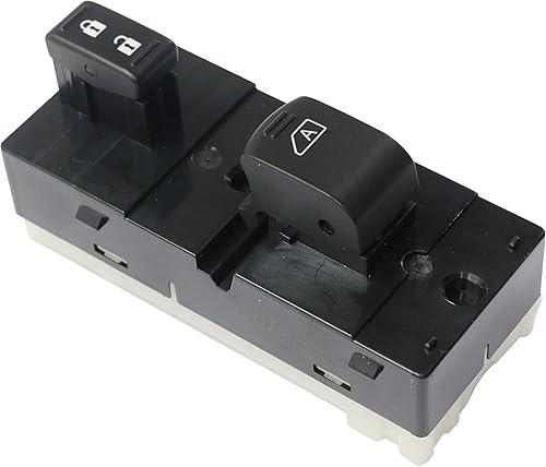 Miniatura 3 de Garage-Pro Interruptor de ventana eléctrica de repuesto para Nissan Altima 2007-2012 Black Sedan, con terminal macho de hoja de 9 clavijas