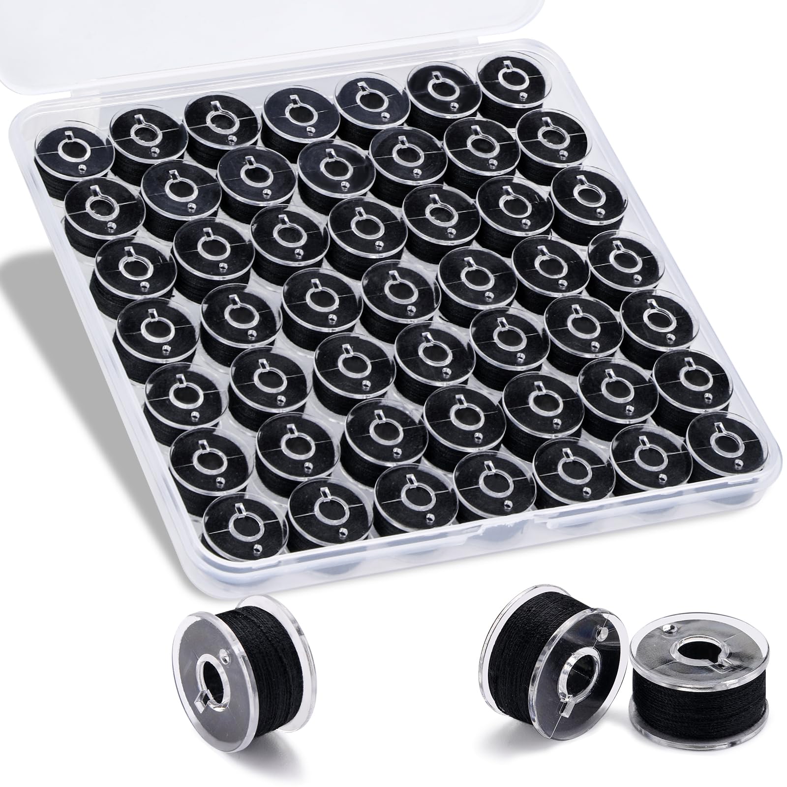 Sewing Thread & Embroidery Bobbins - 25 Colors -9