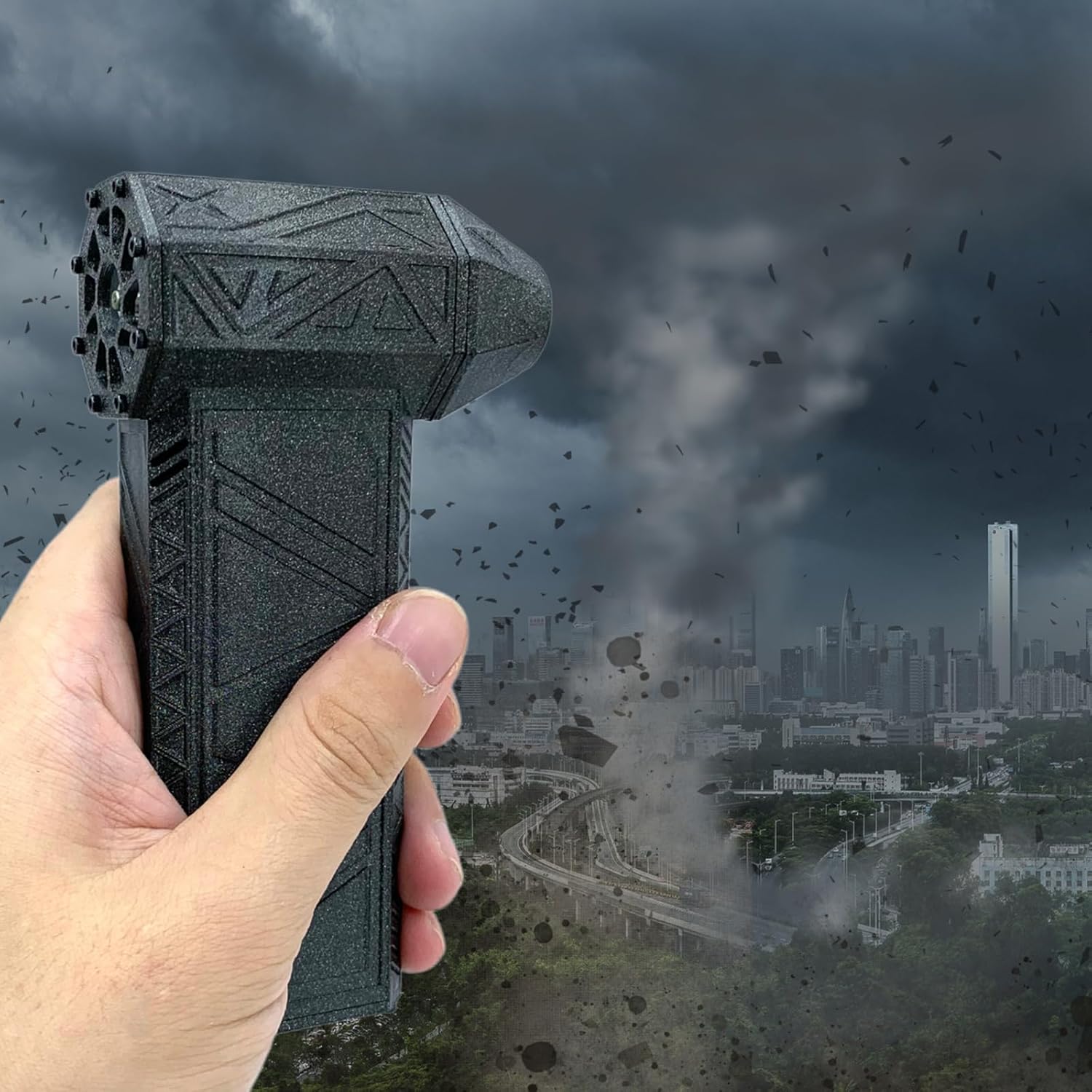 Blower 150000RPM Portable Hand Held Powerful Blower Portable Handheld Cordless Electronic Blower