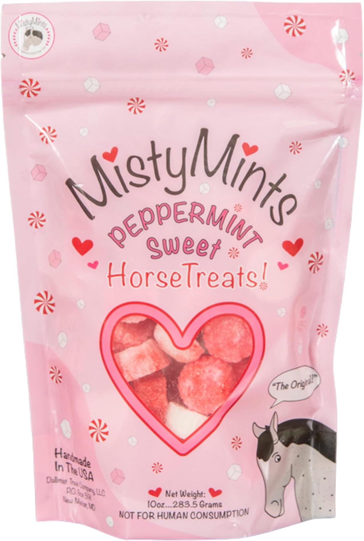 Tack Shack of Ocala Misty Mints, Sugar Treats for Horses (Peppermint)