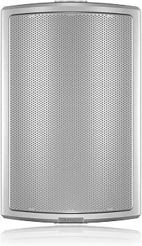 Tannoy AMS 6ICT LS-WH 6 Inch ICT Surface-Mount Loudspeaker for Life Safety Installation Applications, White Pair