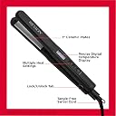 REVLON 3X Ceramic Digital Flat Iron, 1″, Black gallery image