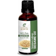 Sesame Oil -Sesamum Indicum- Carrier Oil 100% Pure Natural Undiluted Uncut Therapeutic Grade Oil 0.33 FL.OZ