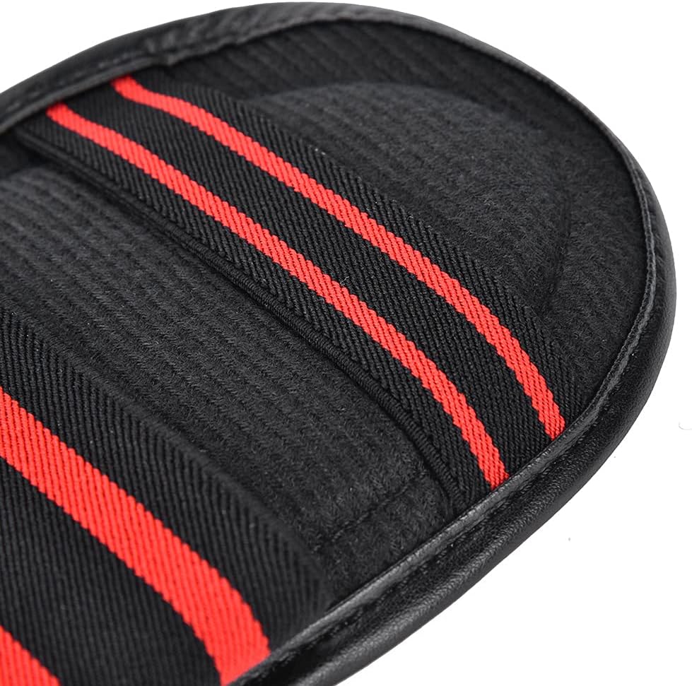 Pilipane Muay Thai Instep Guards Boxing Foot Guard Portable MMA Protector Muay Thai Training Black (Black)