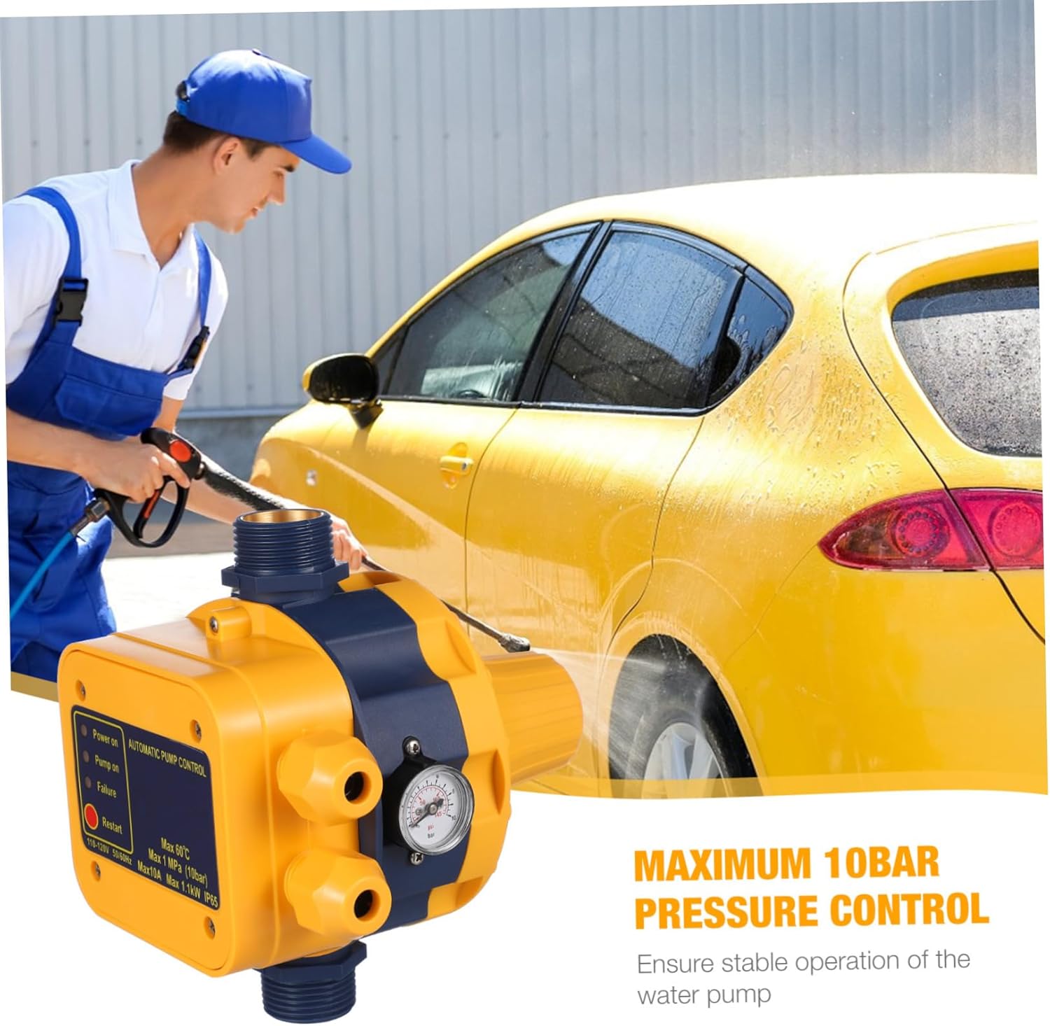 110v Water Pump Controller Automatic Pressure Controller Solar Irrigation System