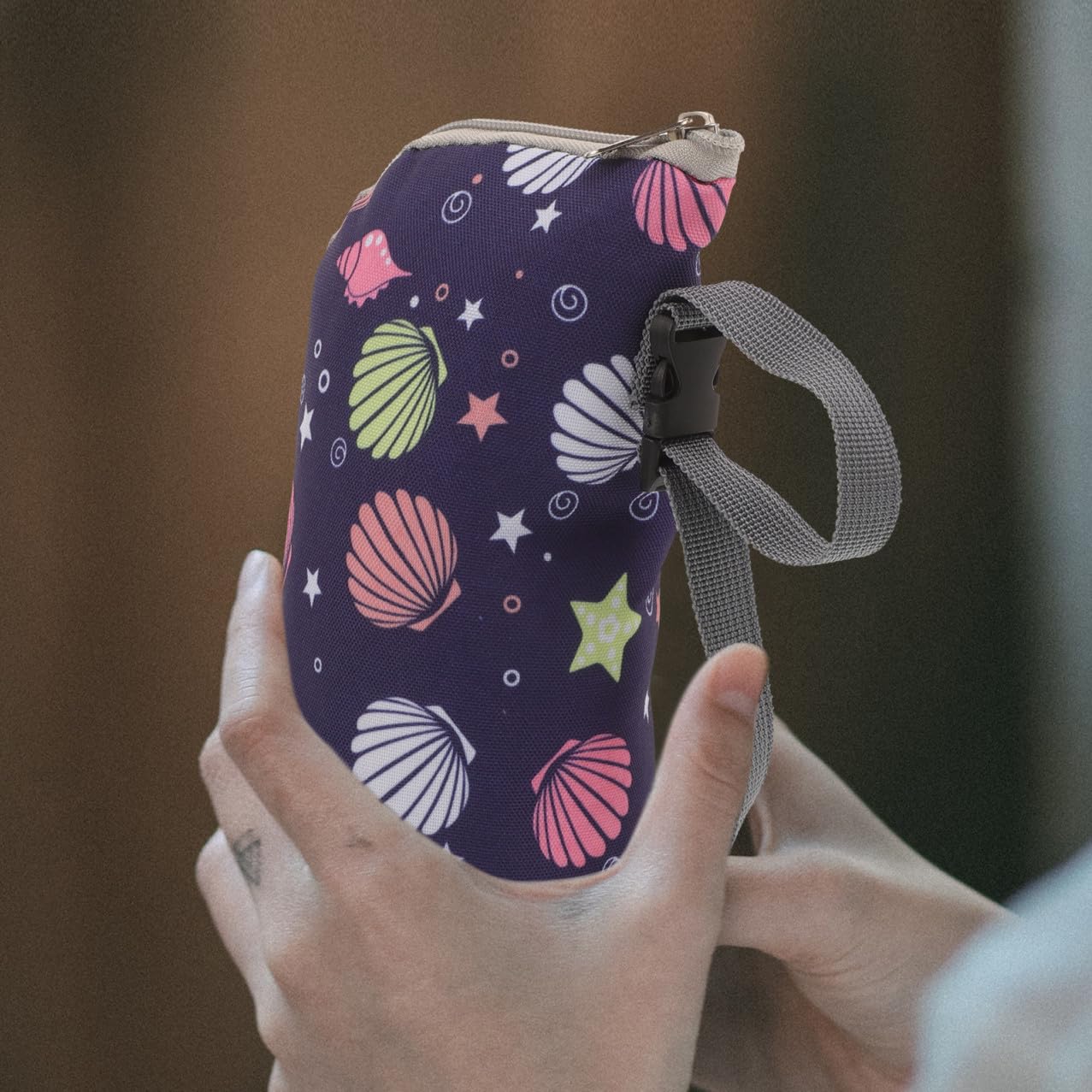 ibasenice 4pezzi Borsa Isolata Per Biberon Portatile Sacchetto Termico Per Latte Per Viaggi Con Mantiene La Temperatura Ottimale Design Elegante e Leggero