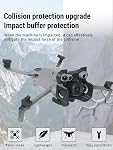 Gimbal Lens Bumper for DJI Mini 5 Pro, Anti-Collision Camera Lens protective case, Lightweight Protective Shockproof for DJI Mini 5 Pro Accessory (Black)