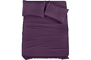 Utopia Bedding Queen Bed Sheets - Silky Smooth and Cozy 4-Piece Bedding Set