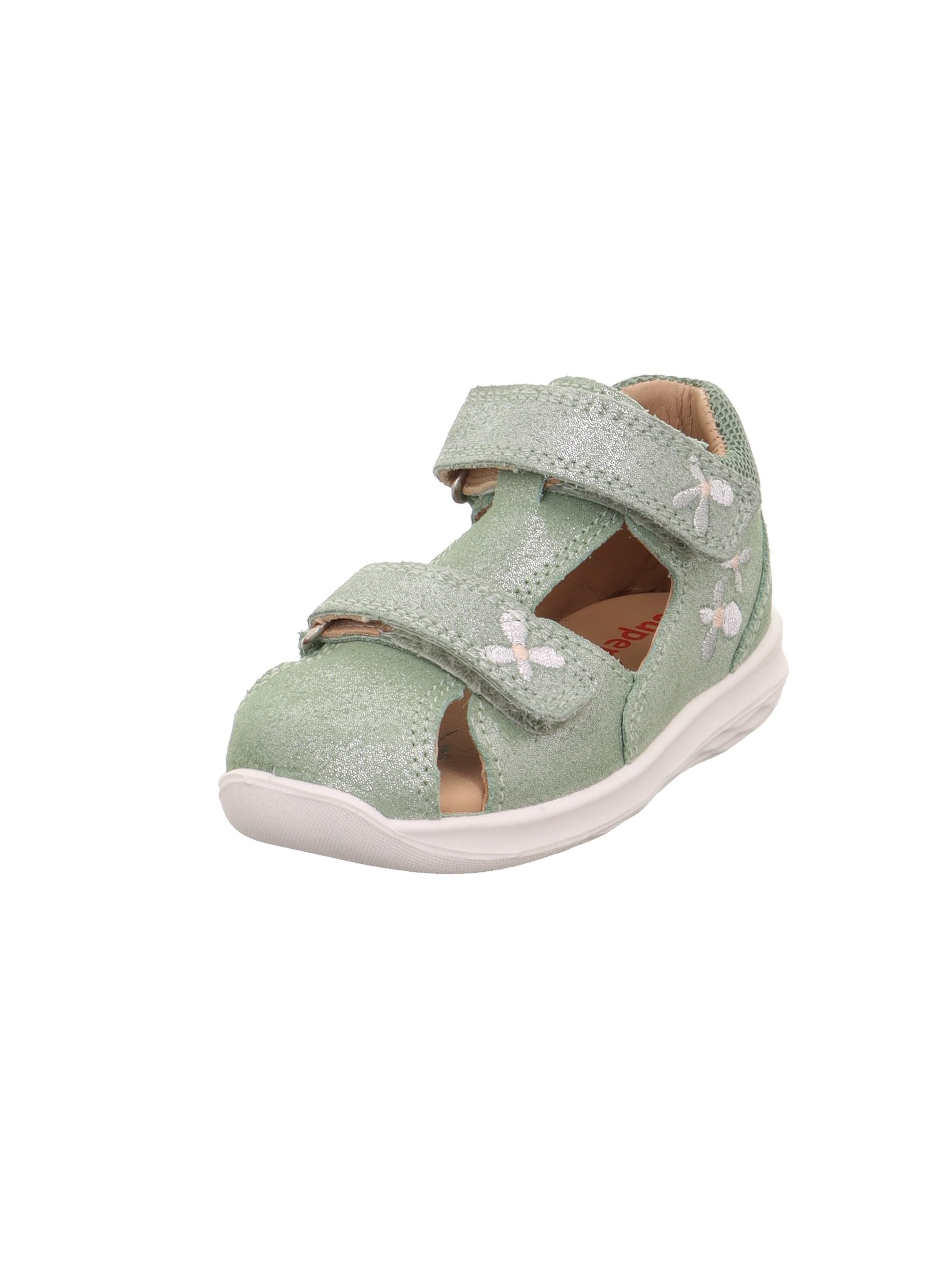 Superfit Girls' Bumblebee Sandal, Light green 7500, 7 UK Child